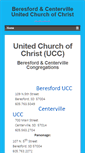 Mobile Screenshot of bcucc.org